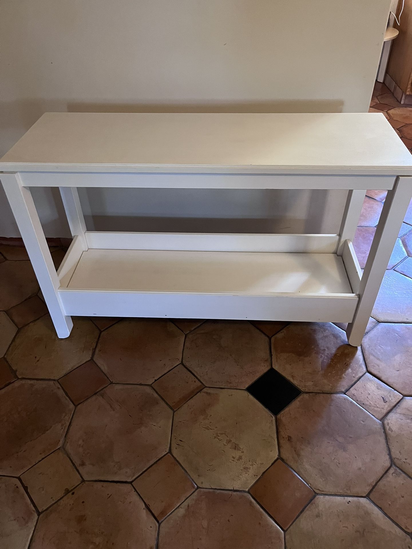 White Entry Table / Small Console Table