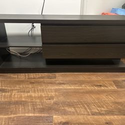 Dark Wood Tv Stand 