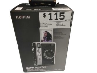 Fujifilm Fi038 Black Instant Film Camera