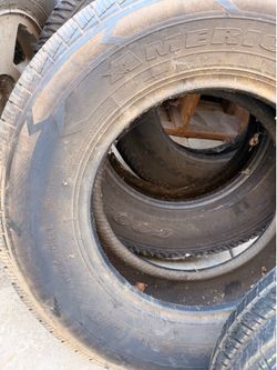 2 new tires and the rest used.
