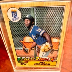 1987 Topps Bo Jackson Future Stars Rookie Card