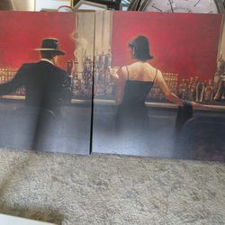 2 Bar Paintings