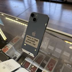 iPhone 14 128gb Unlocked 100% Battery Health 