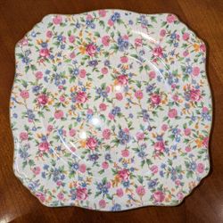 Royal Winton Plate - Old Cottage Chintz
