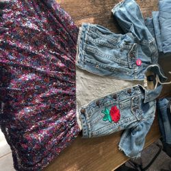 Dress And Denim Jacket 