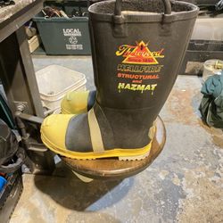 Fire And Hazmat Safety Boots