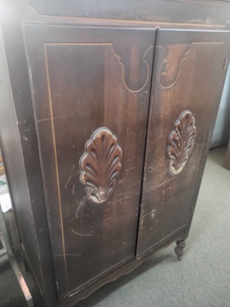 Walnut Wooden Armoire