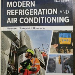 Modern Refrigeration And Air Conditioning 22nd
