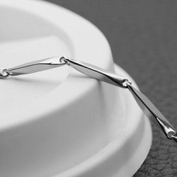 Diamond-shaped niche design simple cold style men’s and women‘s trend versatile Korean version