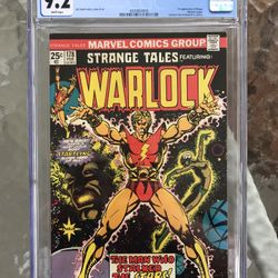 Strange Tales #178 (1975) CGC 9.2 — White Pages; 1st app. Magus; Warlock Begins