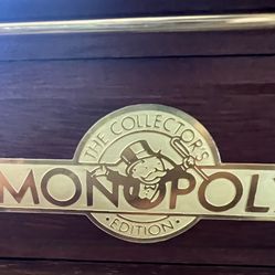 Franklin Mint Collectors Edition Monopoly 