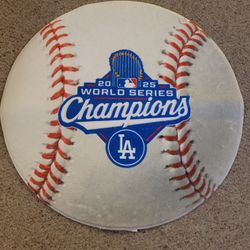 Dodgers 2025 World Series Champions Welcome Mat