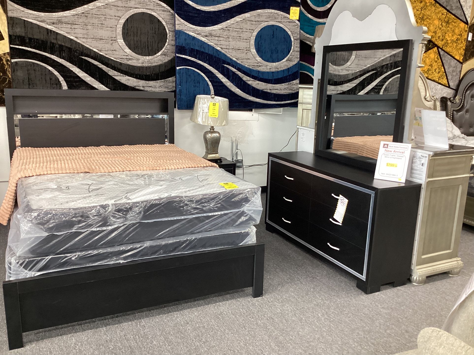 Queen Bed Frame Set $799.99
