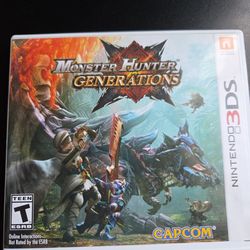 Monster hunter generations 3ds