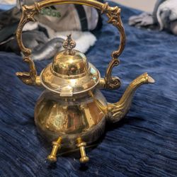 brass tea pot