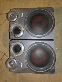 RCA shelf speakers