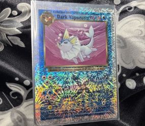 Dark Vaporeon 9/110 Legendary Collection 2002 Reverse Holo Pokémon Card TCG