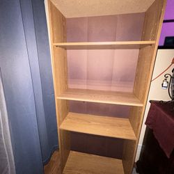 Bookshelves, I have 2 available 71” H. 30” W 12”D