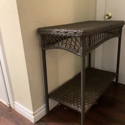 Beautiful Wicker Table