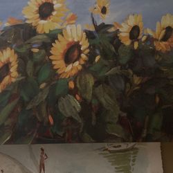 Sunflower Painting 