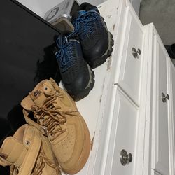 STEEL TOE BOOTS FOR WORK!! 