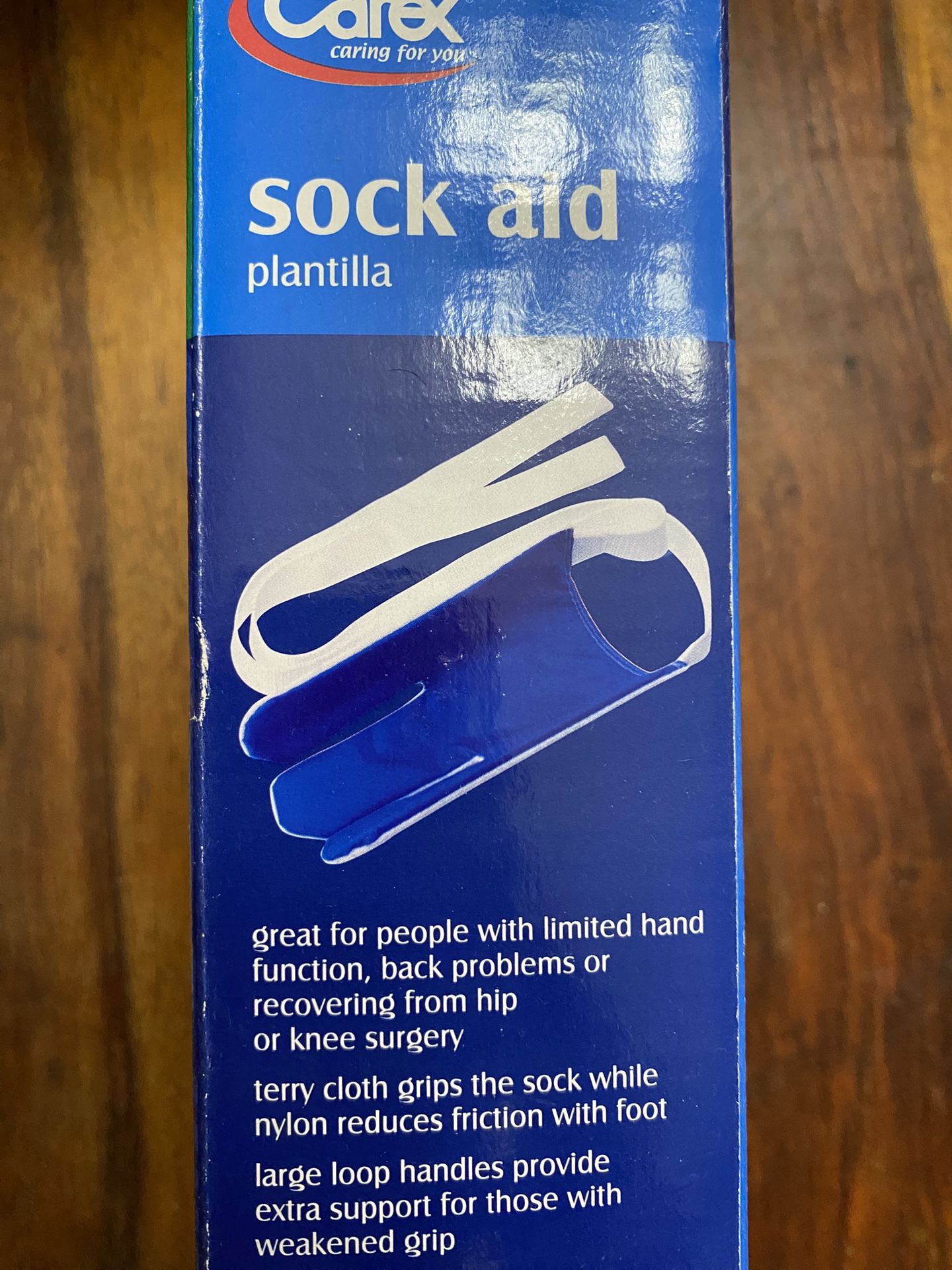 So help you put your socks on