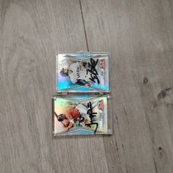 Personal AUTOGRAPH ASTROS BASEBALL CARDS