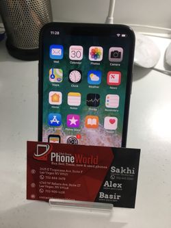 iPhone X 64GB AT&T cricket H2O net10 super cheap ready to go