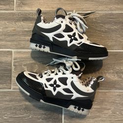 Grey White Lv Skates