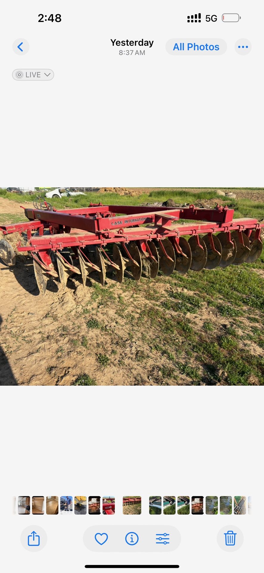 14 Foot Case Wheel Disk