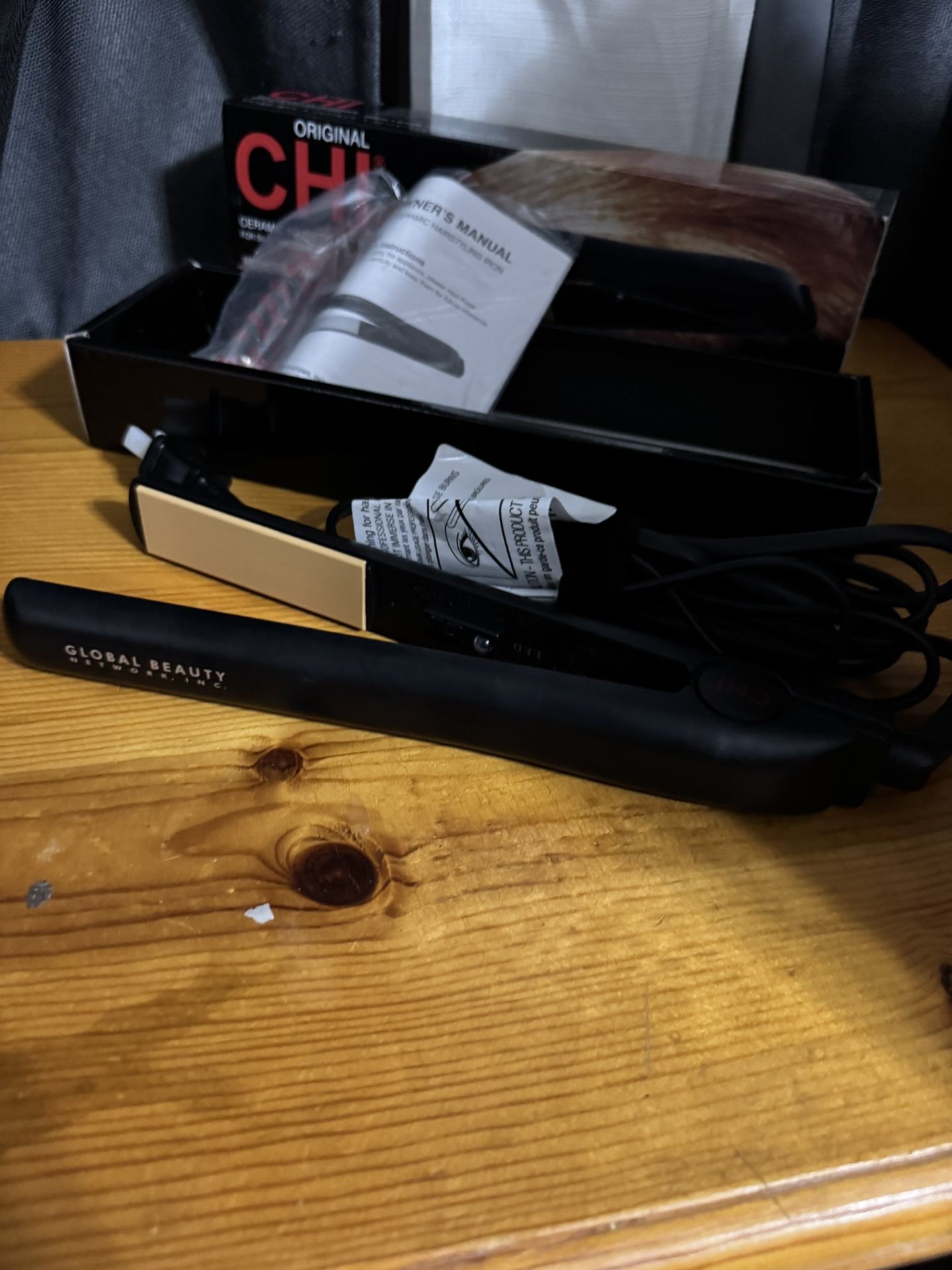 CHI Original Ceramic Hair Straightener Flat Iron | 1 Inch Ceramic Floating Plate