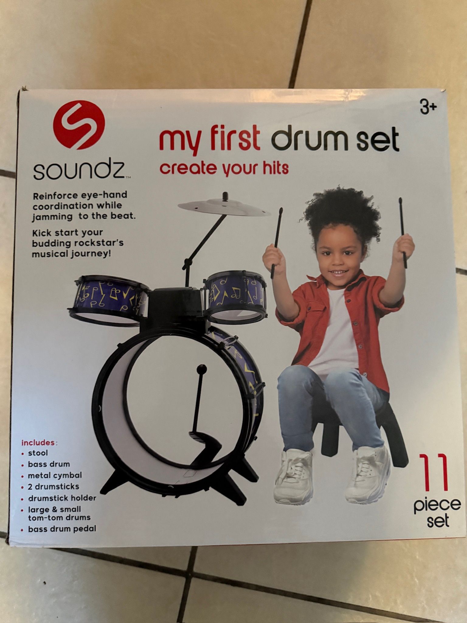Sounds “My First Drum Set” – Kids Musical Toy (3+)
