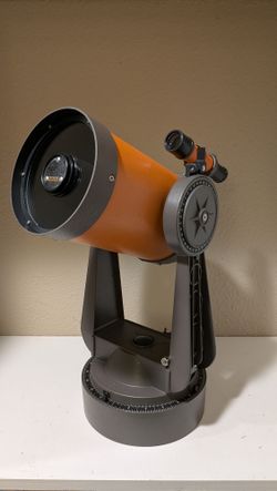 Vintage 1979–1980 5" Celestron Schmidt-Cassegrain Telescope (Orange Tube
