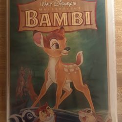 Bambi VHS 55th Anniversary Limited Edition RARE