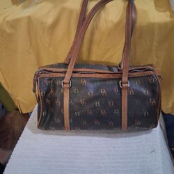 Dooney & Bourke Vintage Rainbow Barrel Bag