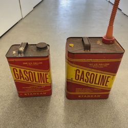 Antique Gasoline Cans