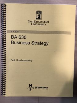Business strategy book