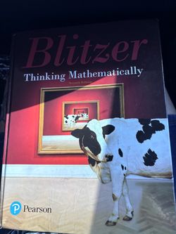 Blitzer Thinking Mathematically 7th Edition