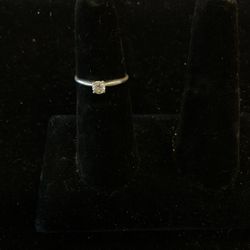 Platinum Engagement Ring With Diamond 29508-2 