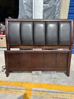 Queen Headboard and Footboard Set