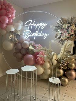 Soho Birthday Party Decor 