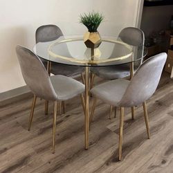 4 Chair Dining Table 