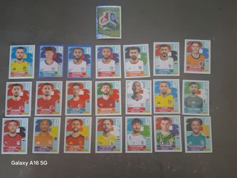 22 Panini World Cup Stickers