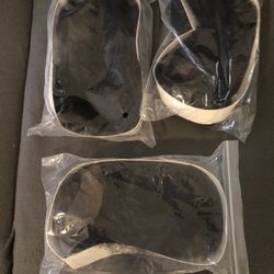 Lot Of 3 Synthetic Black Bob Wigs