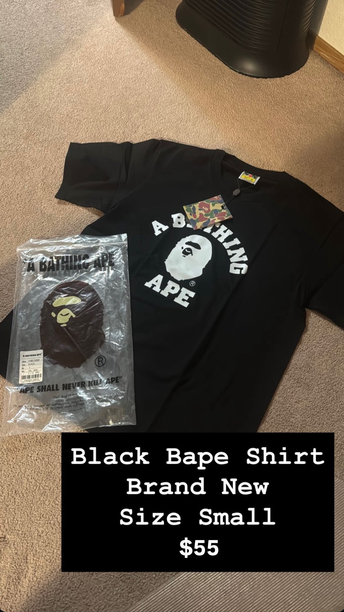 Black Bape Shirt