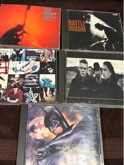 U2 cd music lot