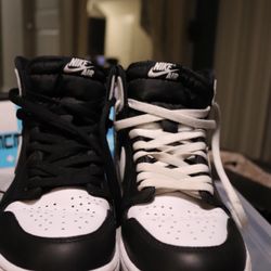 Jordan 1 Retro Og Black & White Sz 10