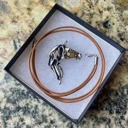 Silpada .925 STERLING silver Horse Pendant 