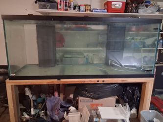 210 gallon tank with extra things