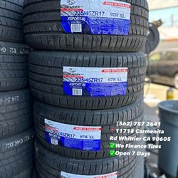 235/45ZR17 ATLANDER Set of Tires Installed and Balanced Set de Llantas Nuevas Instaladas y Balanceadas